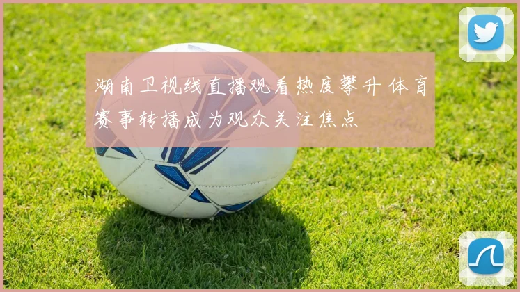 湖南卫视线直播观看热度攀升 体育赛事转播成为观众关注焦点